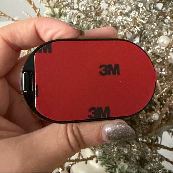 Dior Beauty CD Dual Mirror Phone Ring Metal Holder Stand 3M - Silver / Black - Picture 5 of 8